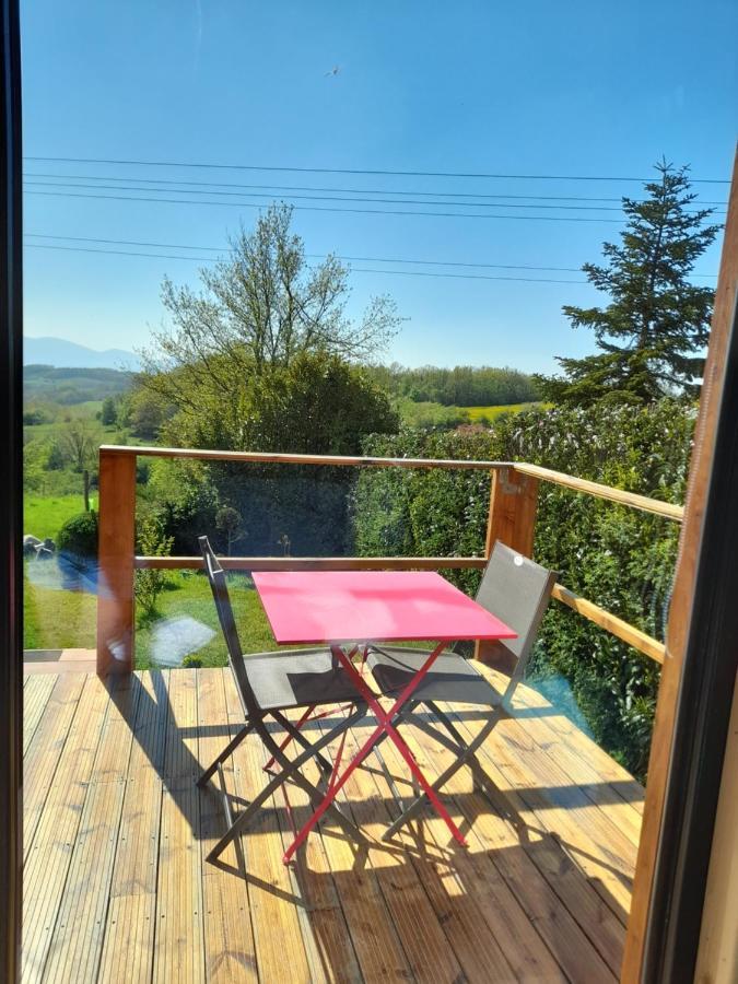 Lodge Avec Vue Panoramique Saint-Sorlin-de-Vienne Exterior foto