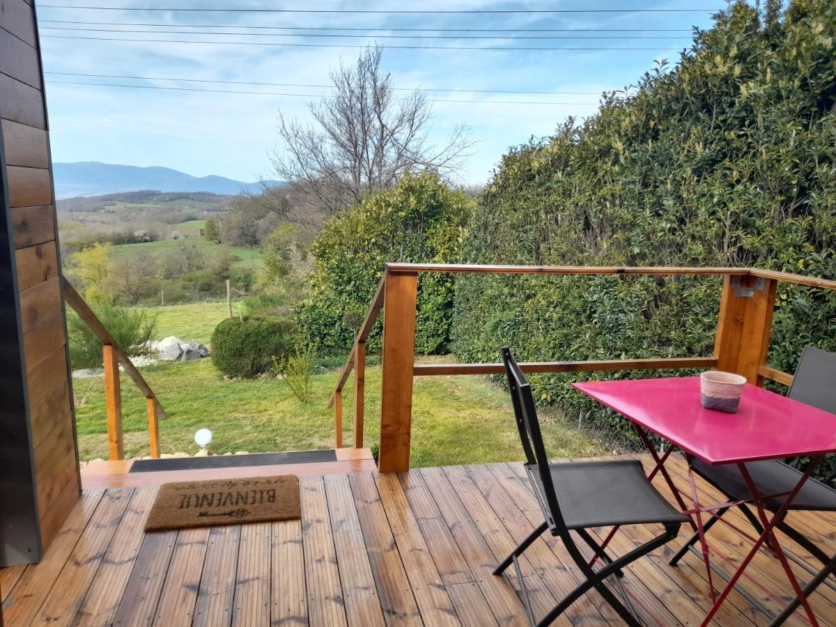 Lodge Avec Vue Panoramique Saint-Sorlin-de-Vienne Exterior foto